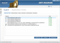 Screenshot Emsisoft Anti-Malware