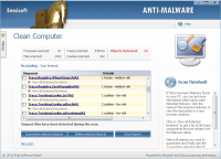 Pantalla Emsisoft Anti-Malware