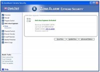 Screenshot ZoneAlarm Extreme Security