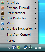 Screenshot TrustPort Internet Security