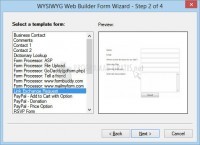 Screenshot WYSIWYG Web Builder