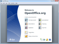 Pantallazo Open Office Portable