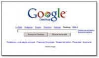 Pantallazo Google Desktop