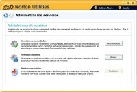 Pantalla Norton Utilities