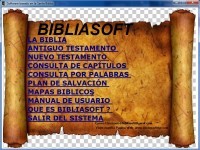 Pantallazo BibliaSoft
