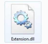 Pantallazo File Extension DLL