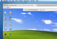 Pantallazo Chrome Remote Desktop