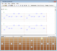 Screenshot Guitar and Bass