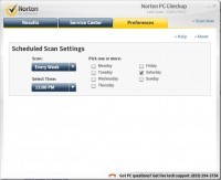 Screenshot Free Norton PC Checkup