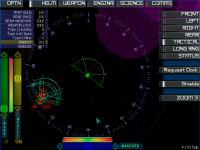 Pantalla Artemis  Spacechip Bridge Simulation