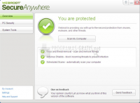 Captura Webroot SecureAnywhere Antivirus