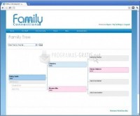 Screenshot Family Connections