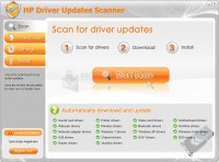 Pantallazo HP Driver Updates Scanner