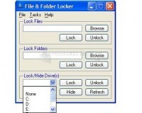 Pantalla File and Folder Locker