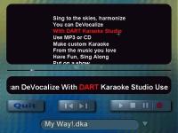 Pantallazo Dart Karaoke