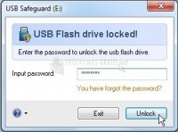 Screenshot USB Safeguard