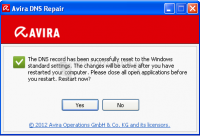 Foto Avira DNS Repair-Tool