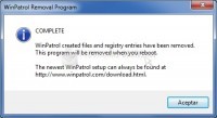 Foto WinPatrol Removal Program
