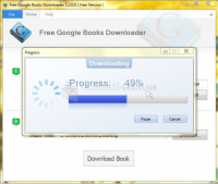 Pantallazo Free Google Books Downloader