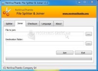 Captura File Splitter and Joiner