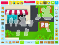 Pantallazo Sticker Activity Pages 3: Animal Town