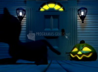 Pantallazo Gato negro de Halloween