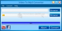 Pantallazo Video To Mp3 Converter