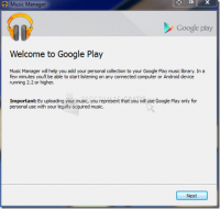 Captura Google Play Music Manager