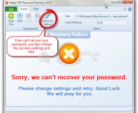Pantallazo Magic PDF Password Recovery