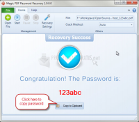 Fotografía Magic PDF Password Recovery