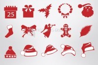 Screenshot Christmas Silhouettes - Iconos de Navidad