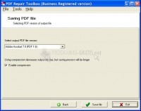 Screenshot PDF Repair Toolbox