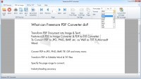 Pantallazo Freemore PDF Converter