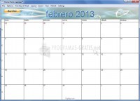 Pantallazo Home Photo Calendar