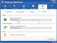 Pantalla WinZip Registry Optimizer