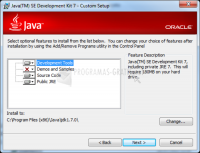 Pantallazo Java JDK (Java Development Kit)