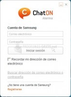 Pantallazo Samsung ChatON Alarm