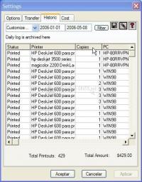 Screenshot Cyberprinter Monitor
