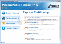 Captura Paragon Partition Manager Free Edition