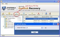 Captura SysTools Outlook Recovery