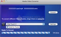 Pantallazo Hewbo Video Converter