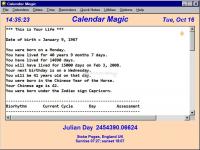 Pantallazo Calendar Magic