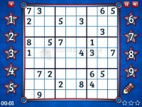Pantallazo Medium 4th of July Sudoku