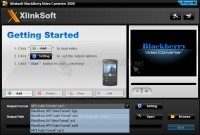 Foto XlinkSoft Blackberry Video Converter