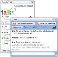 Pantallazo Google Talk