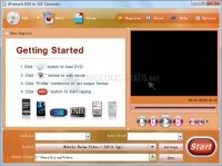 Pantallazo Xfreesoft DVD to 3GP Converter