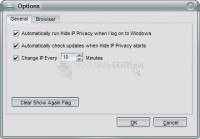 Screenshot Hide IP Privacy