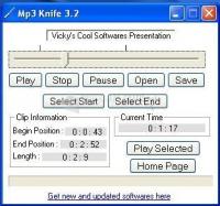 Pantallazo MP3 Knife