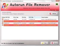Pantallazo Autorun File Remover