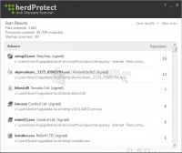 Screenshot herdProtect